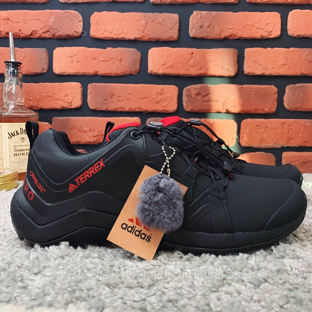 

Зимові черевики (на хутрі) Adidas Terrex 3-170 ⏩ [ 41,42,43,44 ] 43, Черный