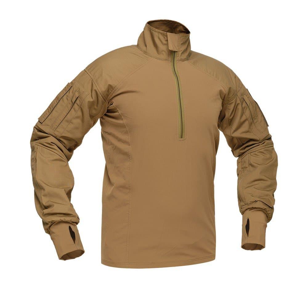 

Рубашка боевая демисезонная Zewana X-1 Combat Shirt Coyote
