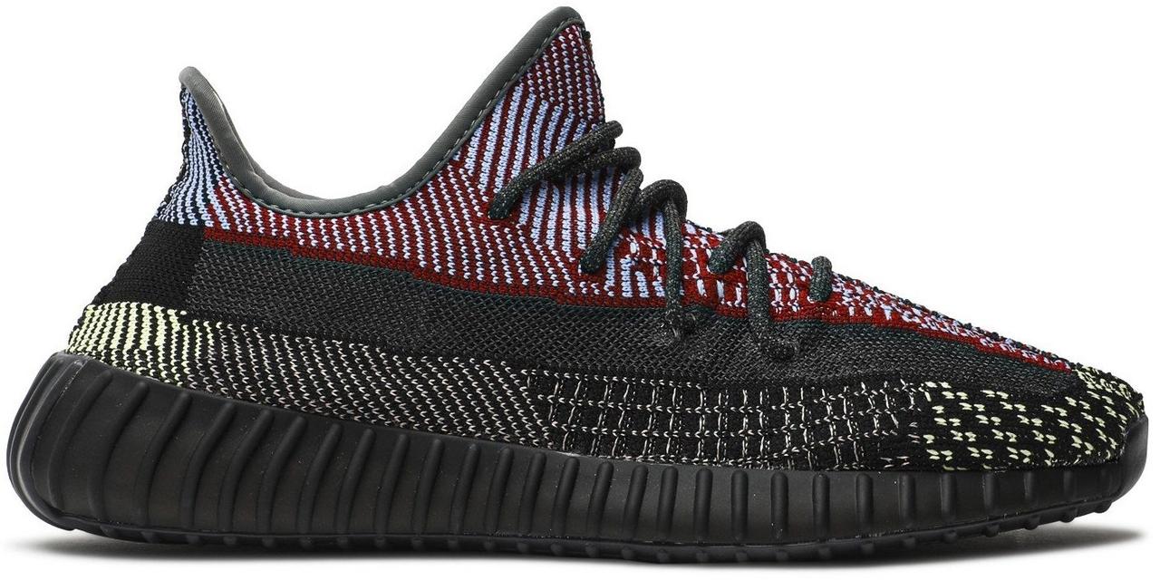 

Кроссовки Adidas Yeezy 350 v2 "Yecheil" (Рефлектив), Комбинированный