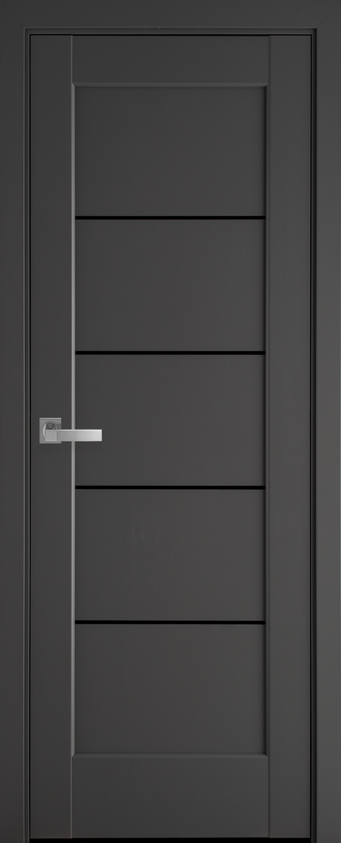 

Міжкімнатні двері "Міра" BLK 700, колір антрацит