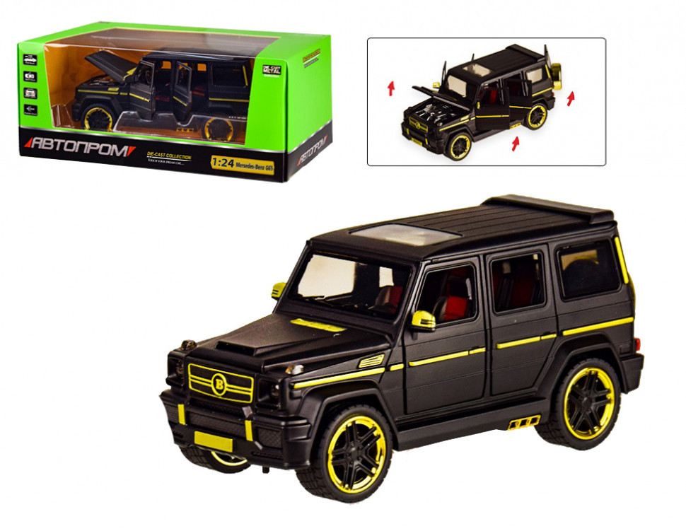 

Машинка металлическая 7688MB Mercedes-benz G65 AMG Brabus