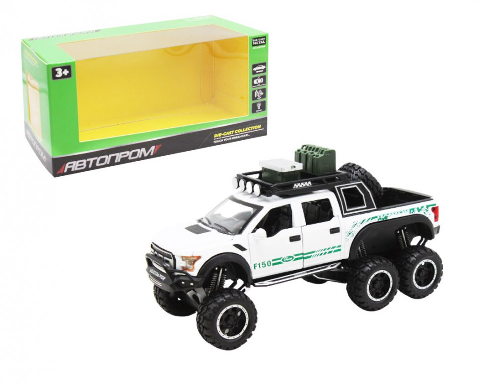 

Машина металлическая "АВТОПРОМ" 7682 Ford F150 (White)