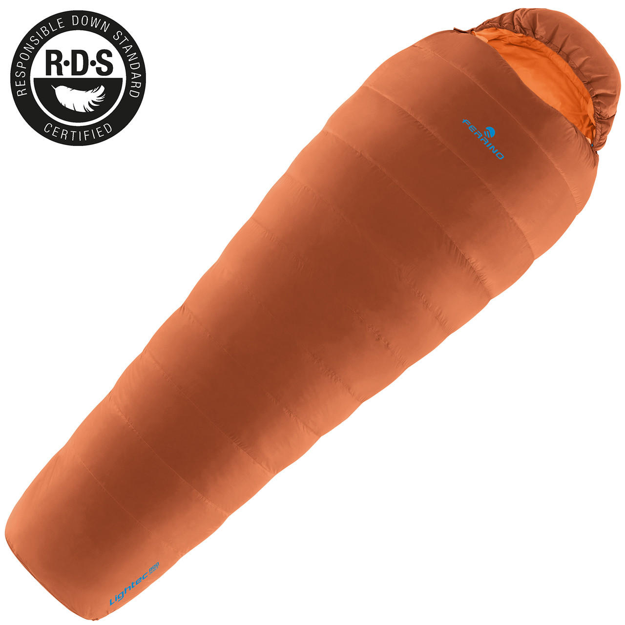 Спальный мешок Ferrino Lightec 1400 Duvet/-16°C Russet Left (86706