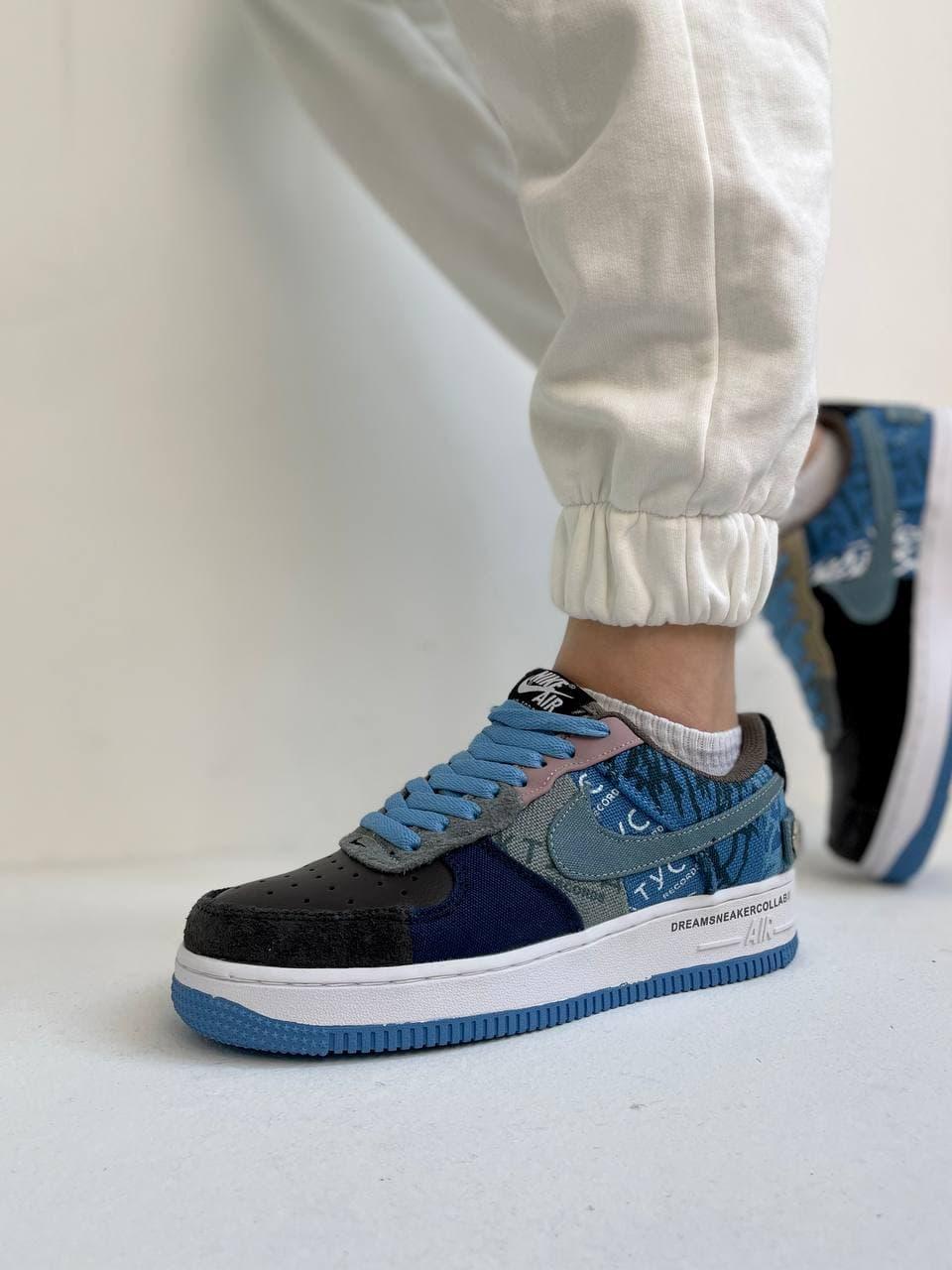 

Женские кроссовки Nike Air Force 1 Blue / Найк Аир Форс Синий 39, Разные цвета