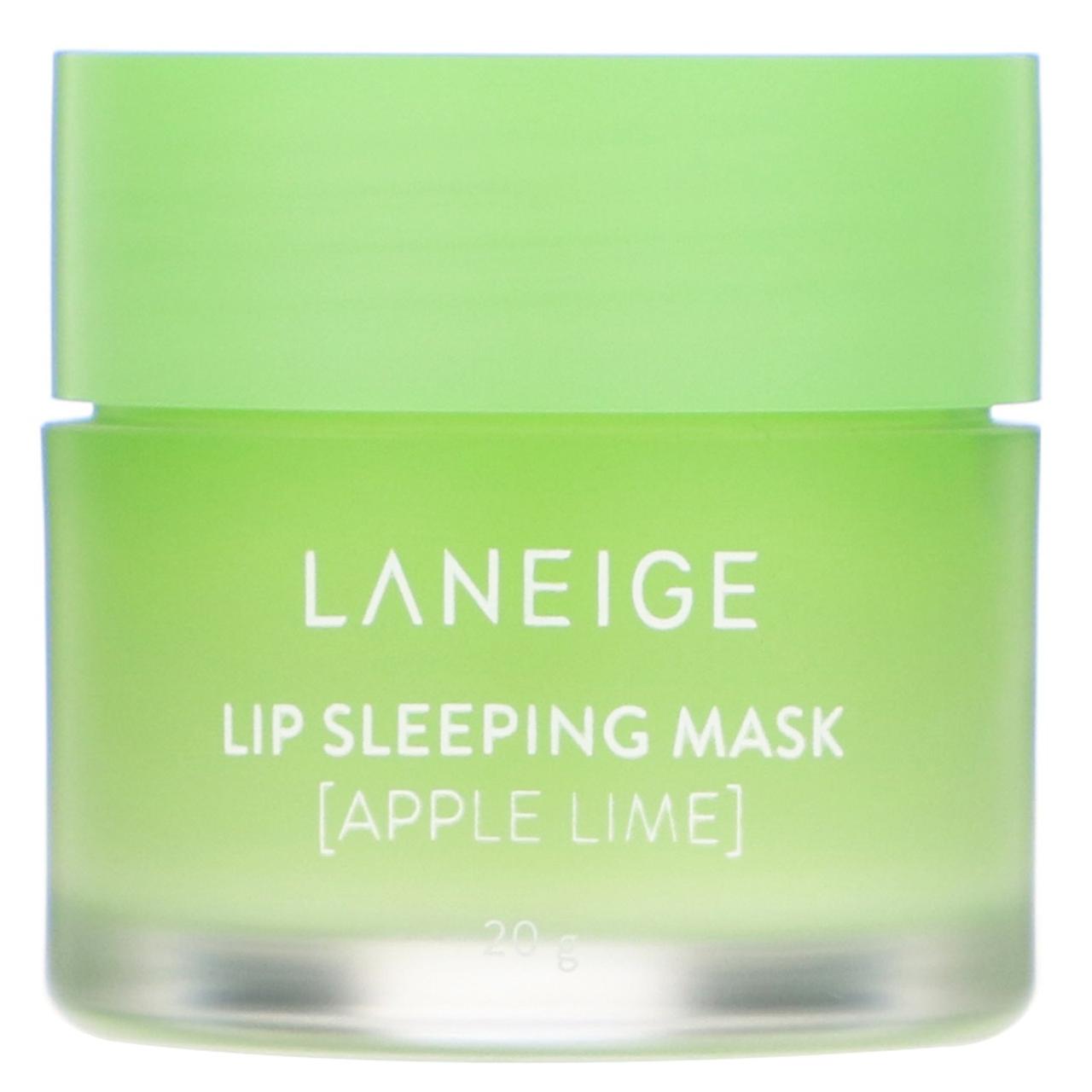 

Laneige, ночная маска для губ, яблочно-лаймовый аромат, 20 г