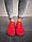 Жіночі кросівки Adidas Samba Червоні, фото 3