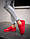 Жіночі кросівки Adidas Samba Червоні, фото 6