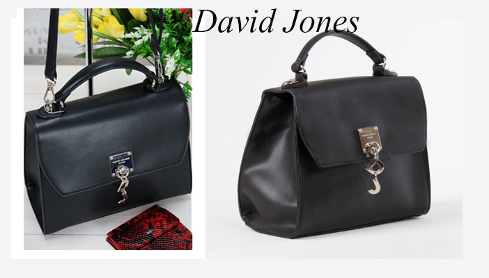 

Cумка кроcс-боді (оригінал) David Jones TD-025 чорна, Черный