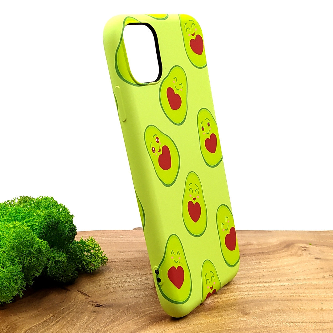 

Люминесцентный чехол накладка LUXO Happy Avocado Iphone 11, Цветной принт