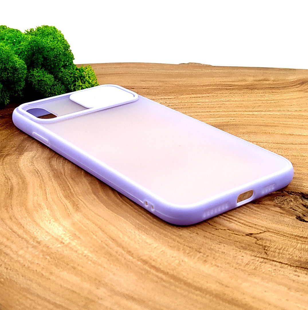 

Чехол HOCO Smoke case Camera Protection для Iphone XS MAX Lilac, Сиреневый