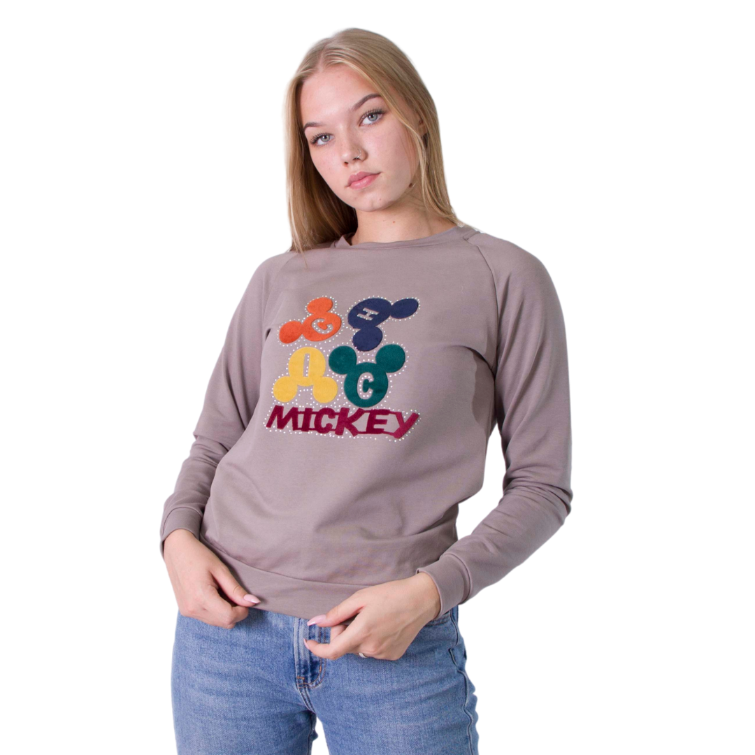 

Женский свитшот Teamv Mickey 2 Мокко XL