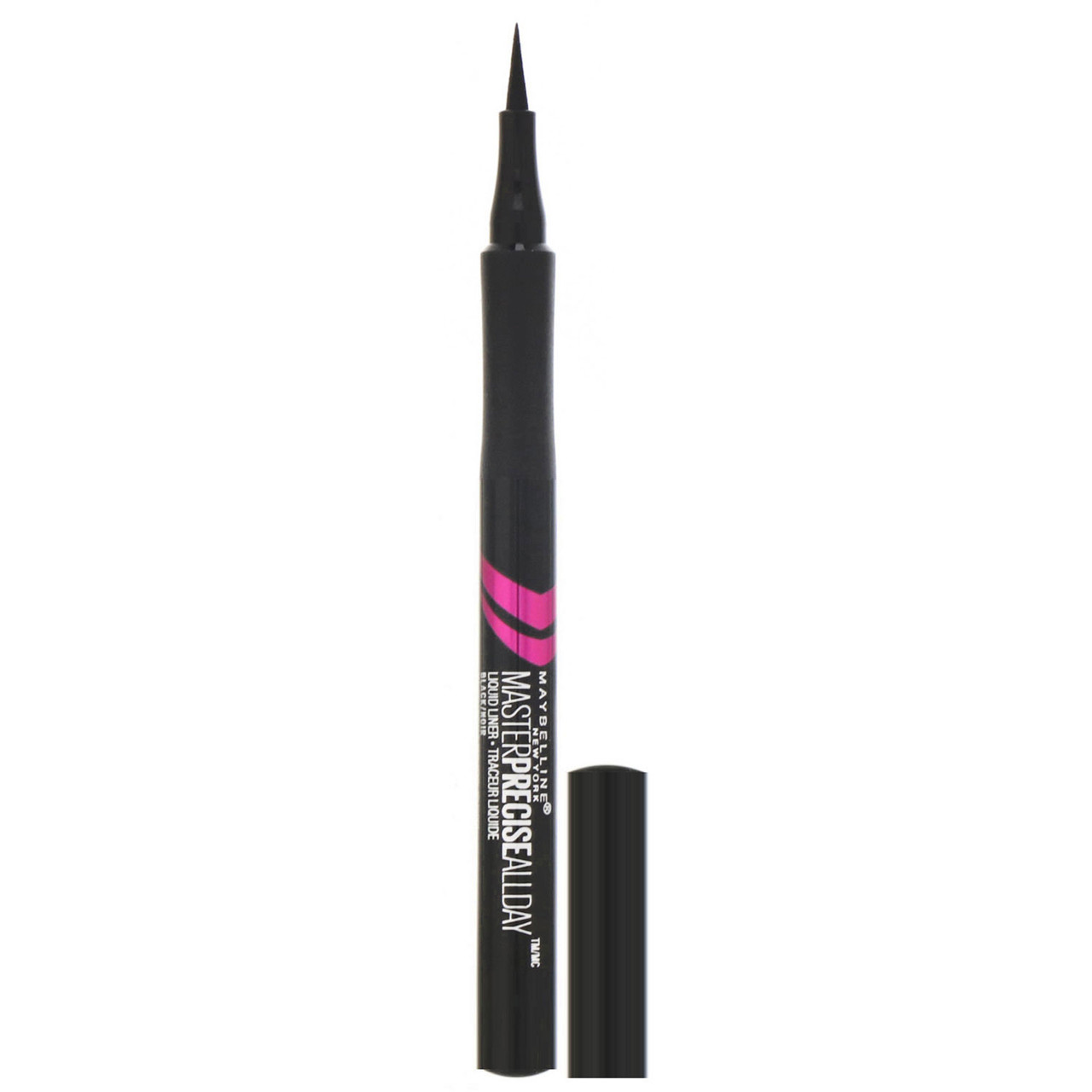 

Maybelline, Стойкая жидкая подводка для глаз Eye Studio, Master Precise, All Day Liquid Eyeliner, оттенок 110