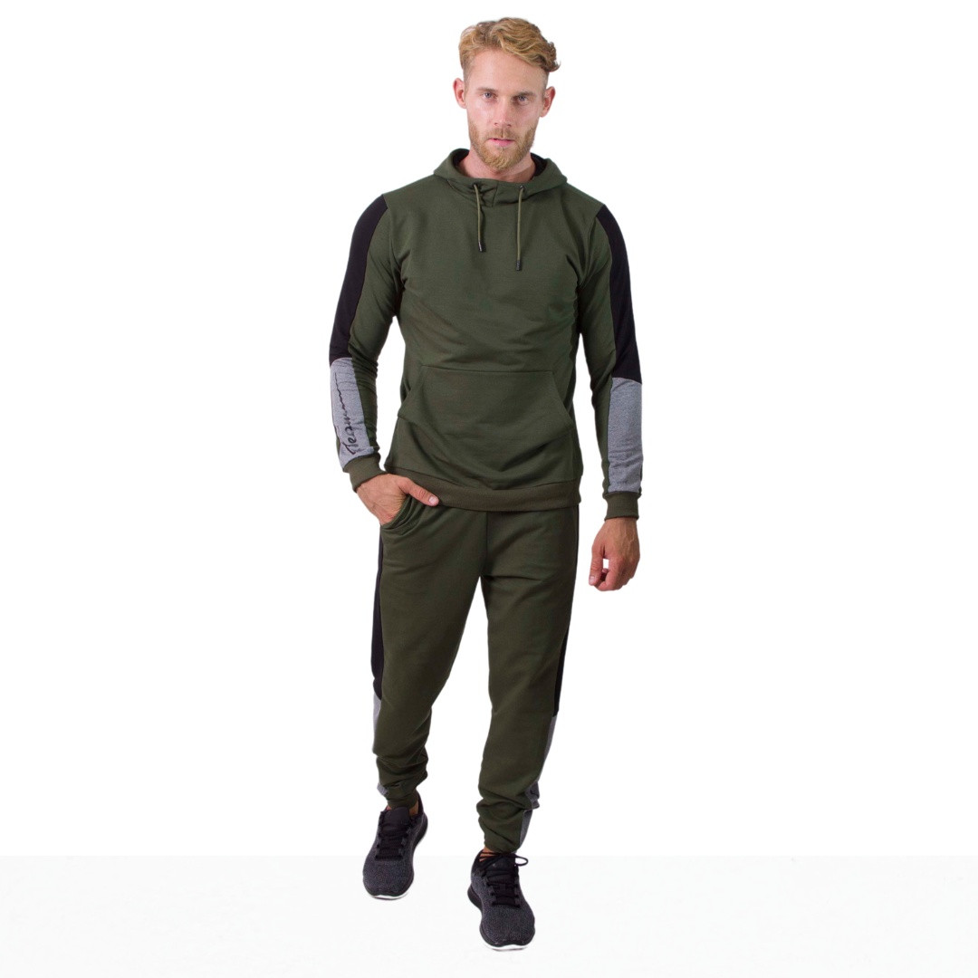 

Мужской спортивный костюм Teamv Team Line 2 Хаки XXL