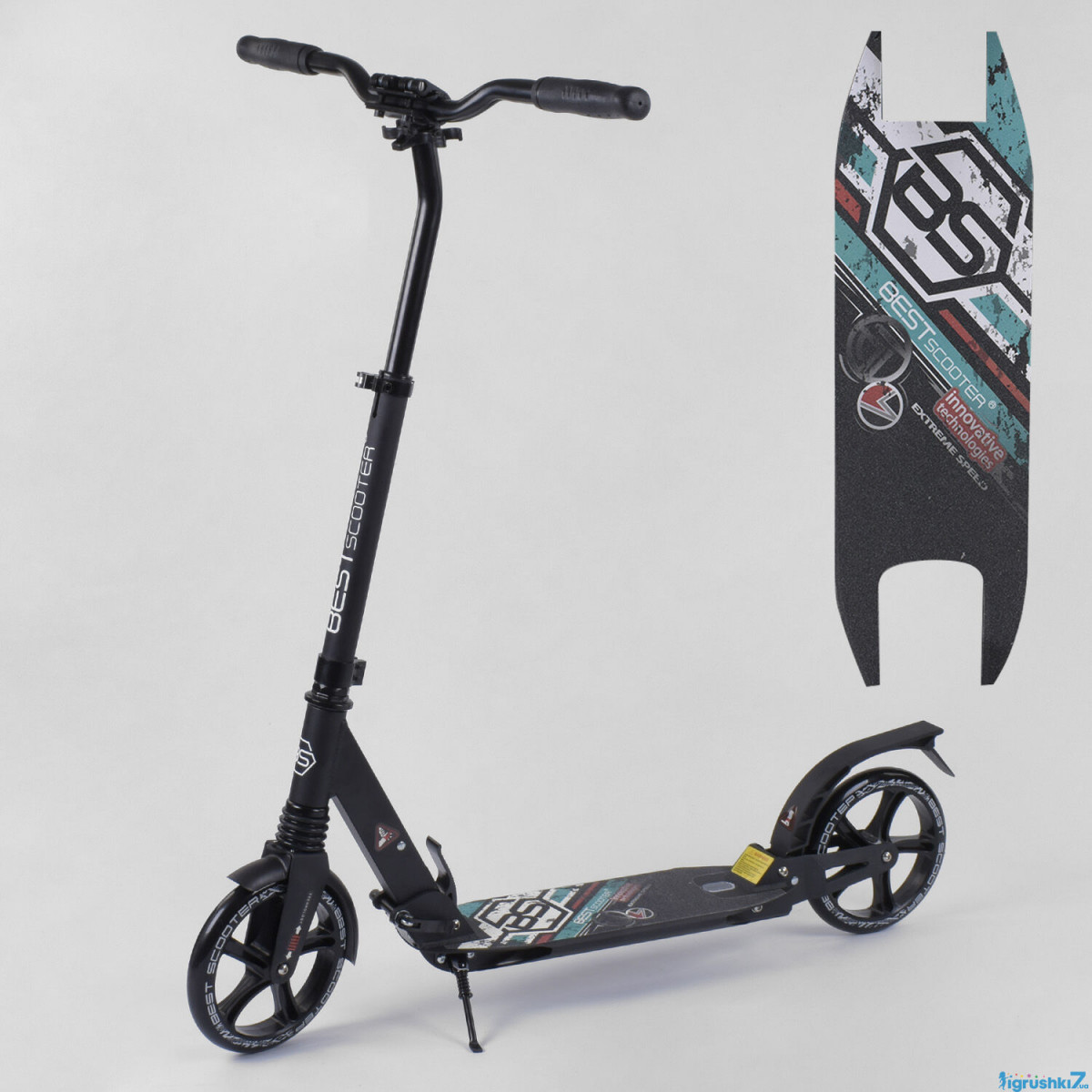 

Самокат алюминиевый Best Scooter (22788) колеса PU