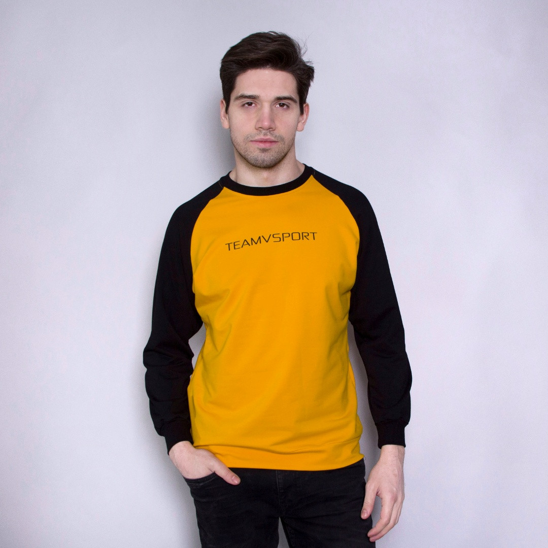 

Мужской свитшот Teamv Raglan Sport 2 Желтый S