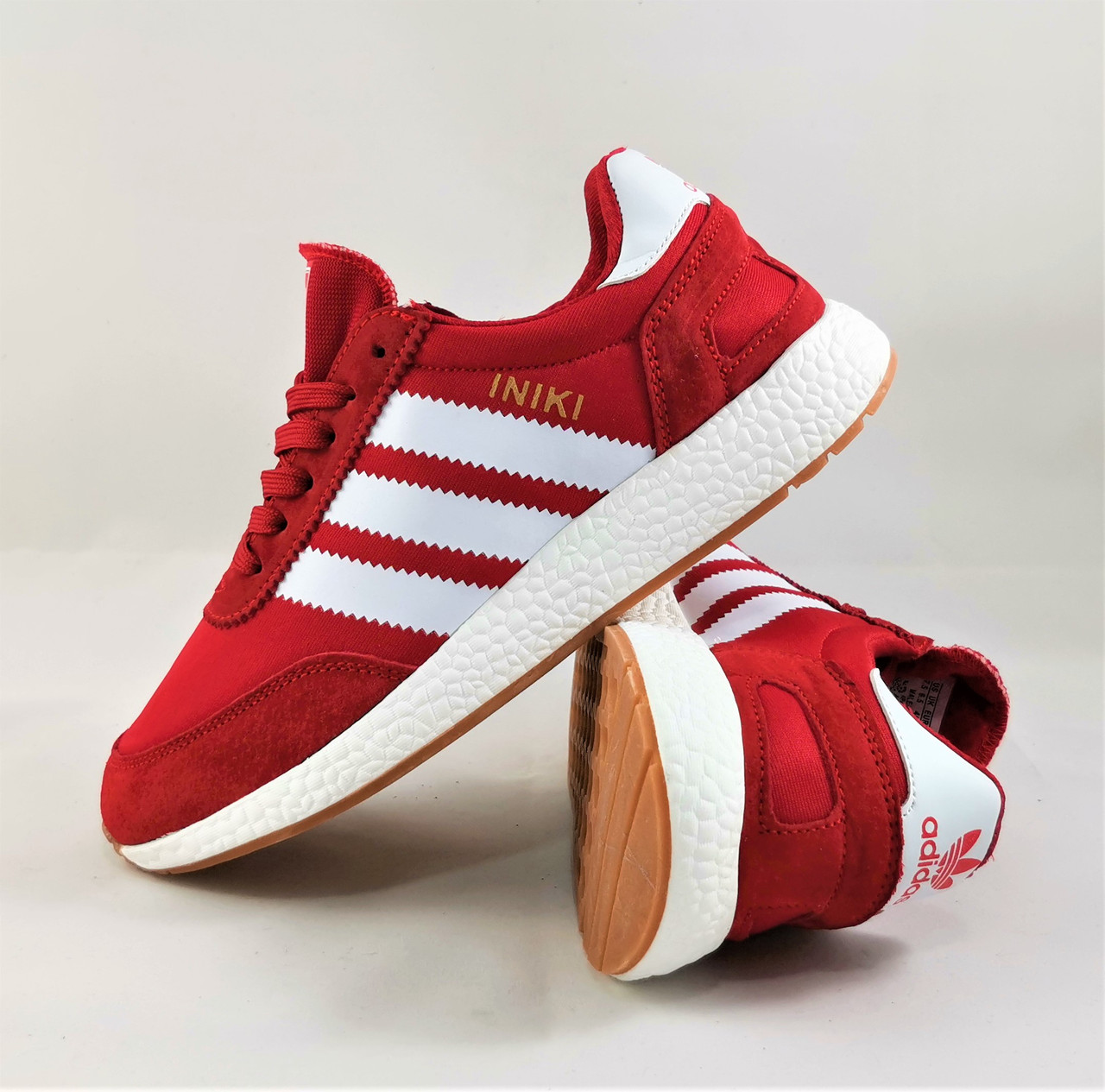 

Кроссовки Мужские Adidas Iniki Runner Boost Красные Адидас иники (размеры: 41,42,43,44,45) Видео Обзор, Красный