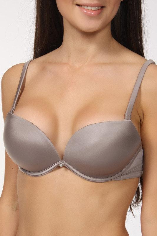 

Бюстгальтер push-up Lormar DOUBLE, серый