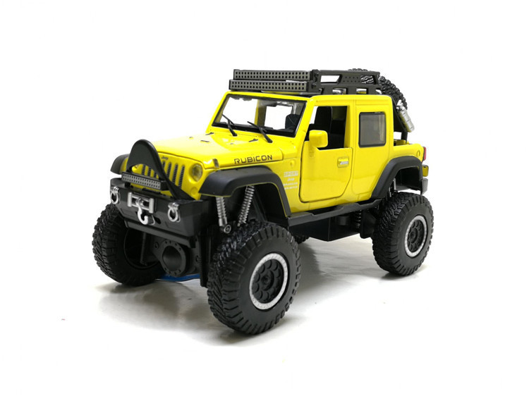 

Машинка металлическая "АВТОПРОМ" 6609 Jeep Wrangler (Yellow)