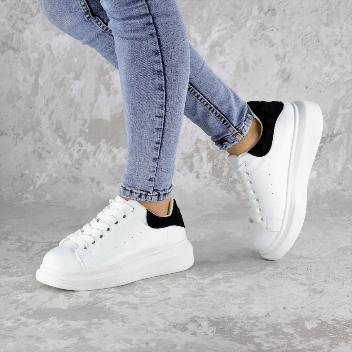 

Кеды женские зимние Fashion Celtie 2263 38 размер 24,5 см Белый