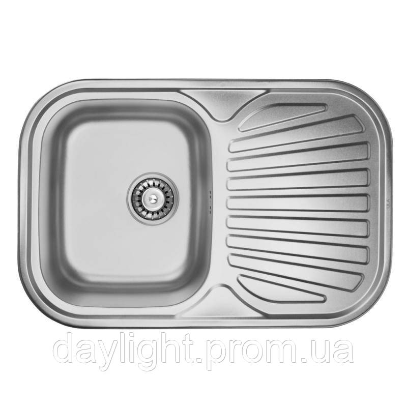

Кухонная мойка ULA 7707 U Micro Decor (ULA7707DEC08), Сталь