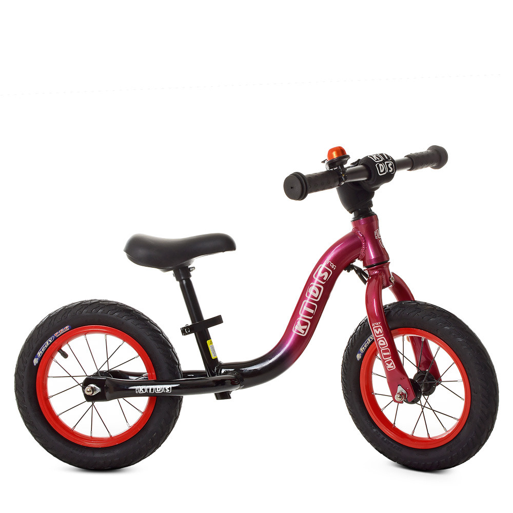 

Детский беговел Profi Kids W 1203 A с надувными колесами Черный/Красный (optc_W1203A-1