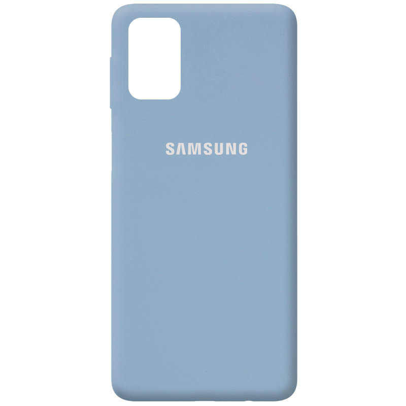 

Чехол Silicone Cover Full Protective (AA) для Samsung Galaxy M51, Голубой / lilac blue