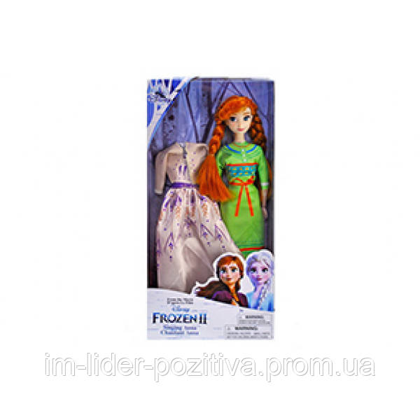 

Лялька "FROZEN II" з платтям, в коробці, 2 види, 050F р.33*16,5*7см *