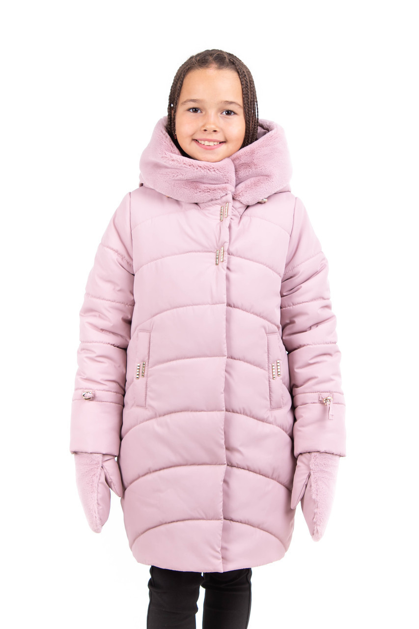 

Зимняя куртка парка для девочки Arsi Dasha Pink 36