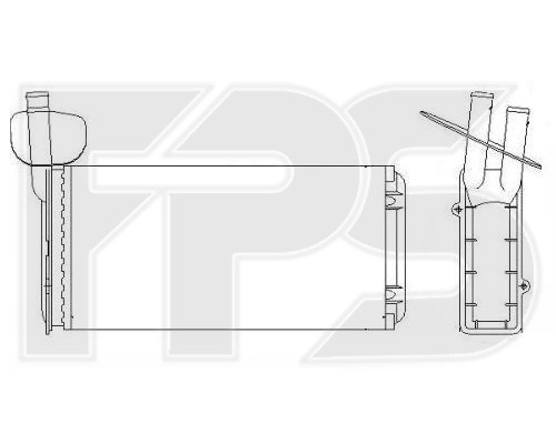 

Радиатор отопителя VW Transporter T4 (AVA) FP 74 N173-X