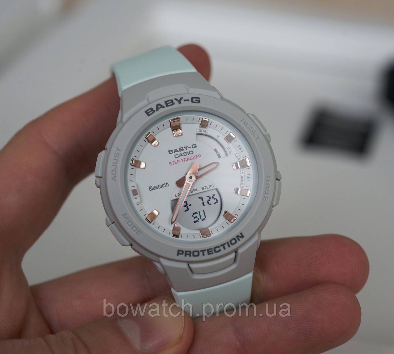 

Casio Baby-g BSA-B100MC-8A Шагомер Bluetooth Новые оригинал