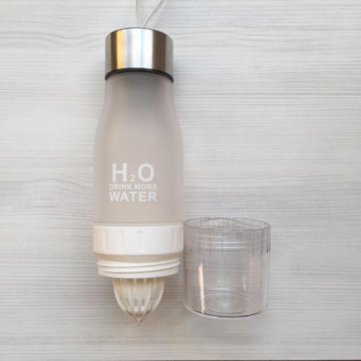 

Бутылка для воды и напитков H2O Water Bottle с соковыжималкой Зеленый