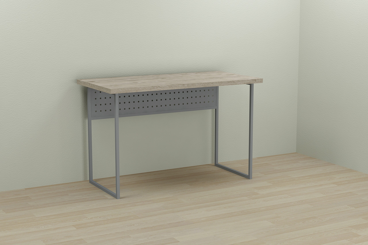 

Компьютерный стол Ferrum-decor Майк 75x120x70 серый ДСП Дуб Шервуд 32мм