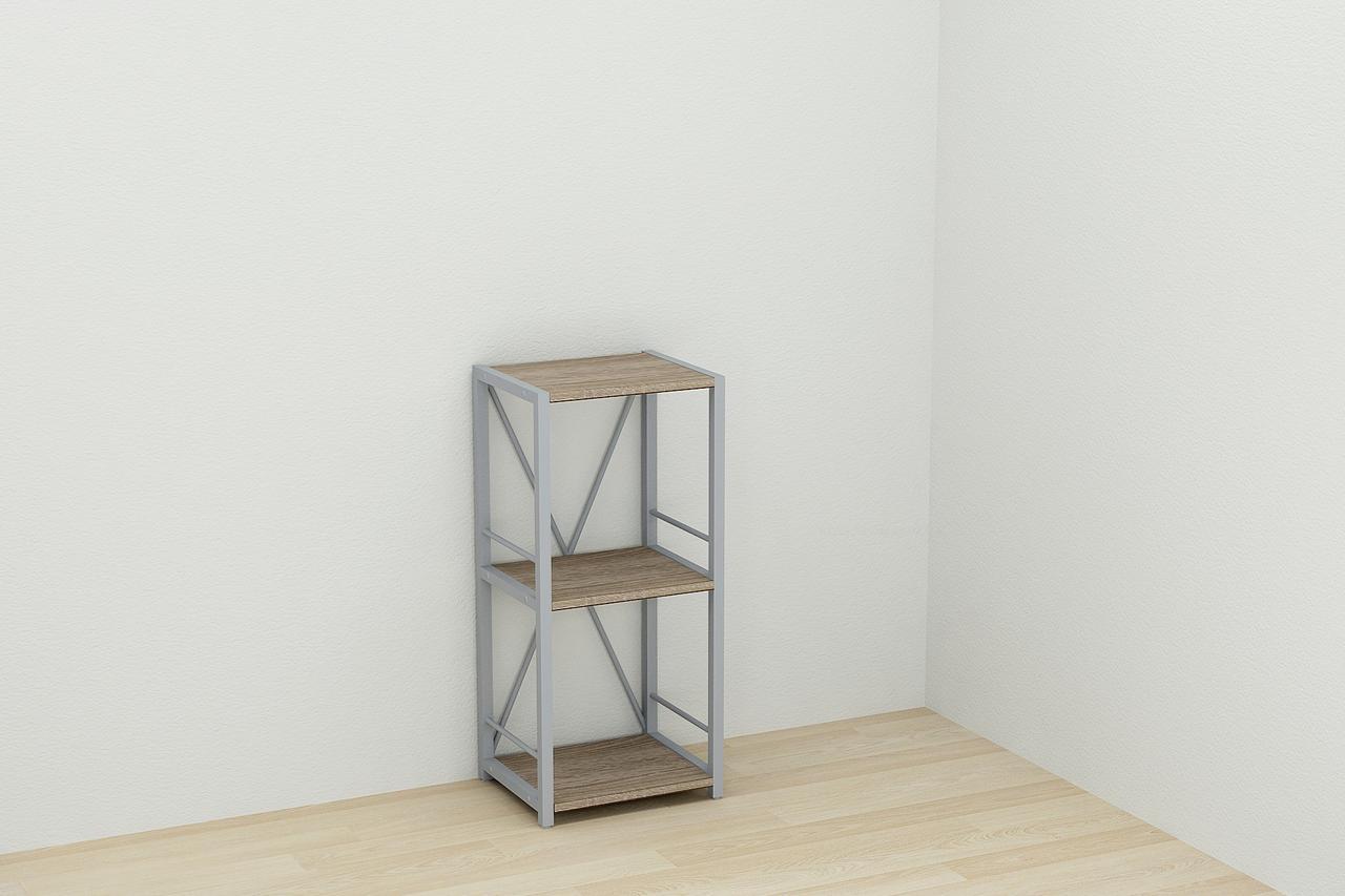 

Этажерка Ferrum-decor Конект 73x34x28 см Дуб сонома (XK00269)