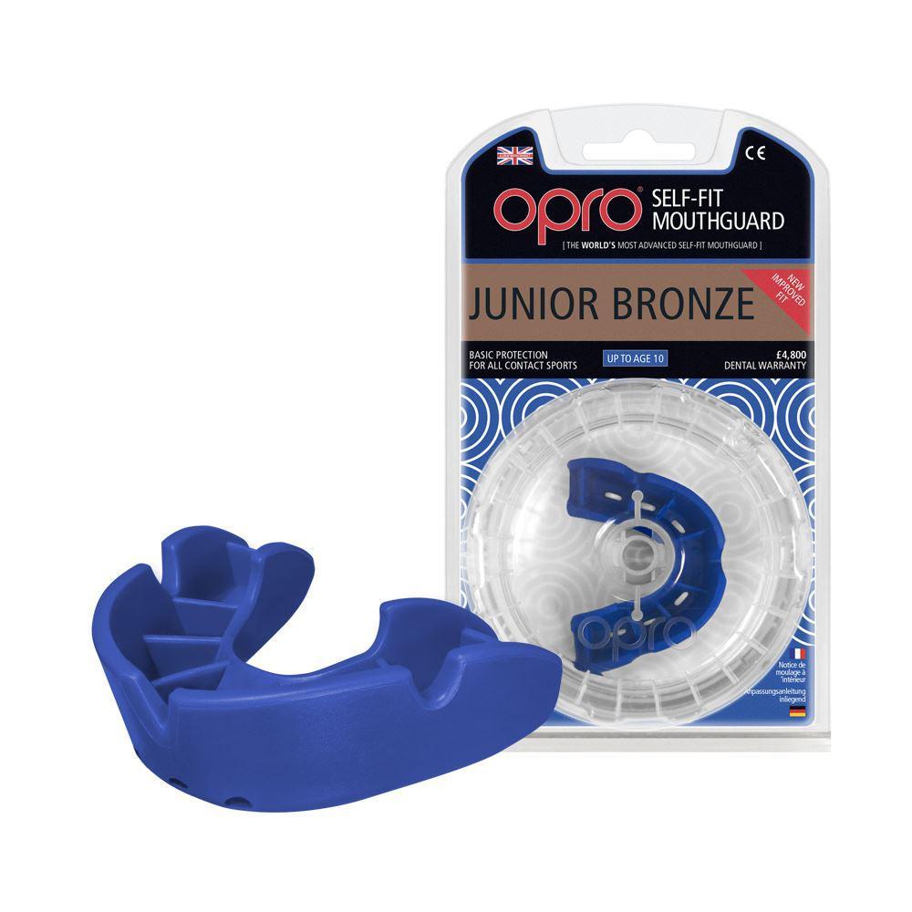 

Капа Opro Junior Bronze Blue SKL24-277189