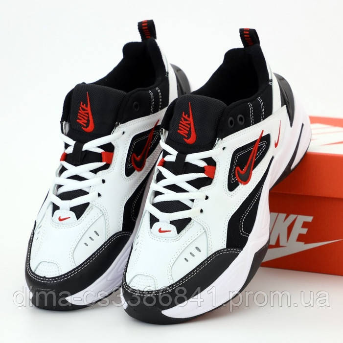 

Мужские кроссовки в стиле Nike M2K Tekno, белый, черный, красный, Вьетнам, Разные цвета