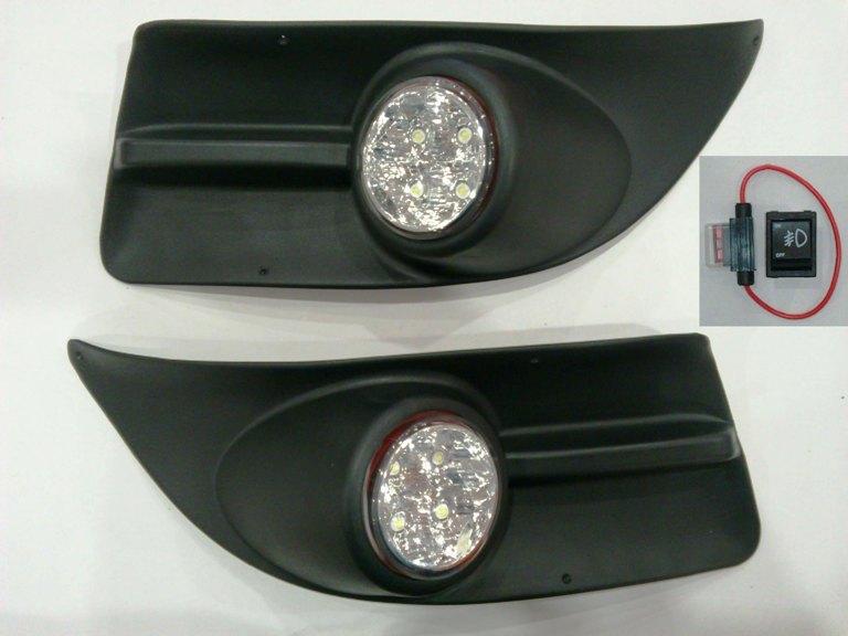 

Противотуманки LED (2010-2014, диодные) Fiat Doblo III nuovo 2010↗ и 2015↗ гг. / Противотуманки Фиат Добло