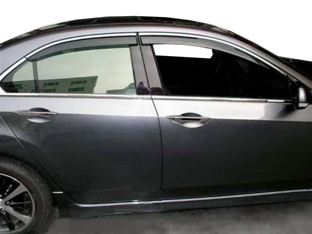 

Ветровики с хромом SD (4 шт, Niken) Hyundai Accent Solaris 2011-2017 гг. / Дефлекторы окон (ветровики) Хюндай