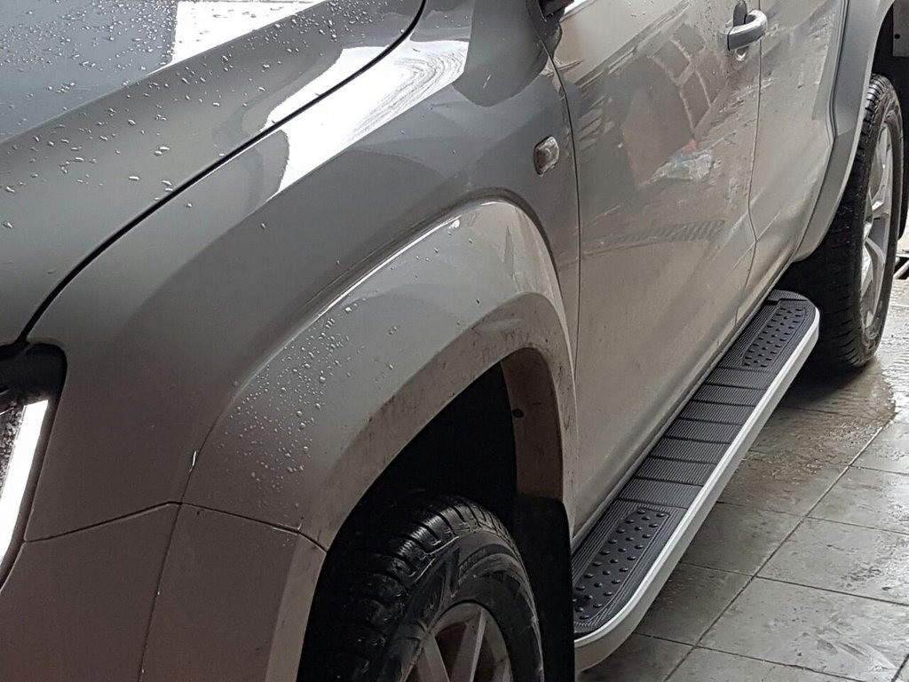 

Боковые пороги Tayga V2 (2 шт., алюминий) Hyundai Santa Fe 4 2018↗ гг. / Боковые пороги Хюндай Сантафе