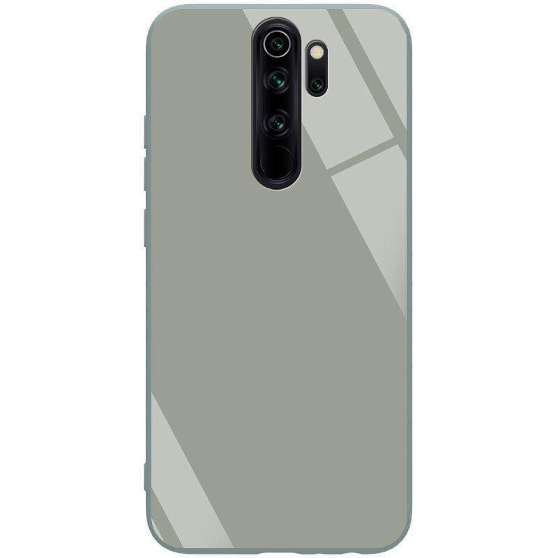 

TPU+Glass чехол GLOSSY для Xiaomi Redmi Note 8 Pro Pine green (870948, Зелёный