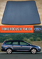 ЄВА килимок в багажник Форд Фокус 2 2004-2008 універсал. EVA килим багажника на Ford Focus 2, фото 1