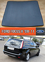 ЄВА килимок в багажник Форд Фокус 2 2008-2011. EVA килим багажника на Ford Focus 2, фото 1