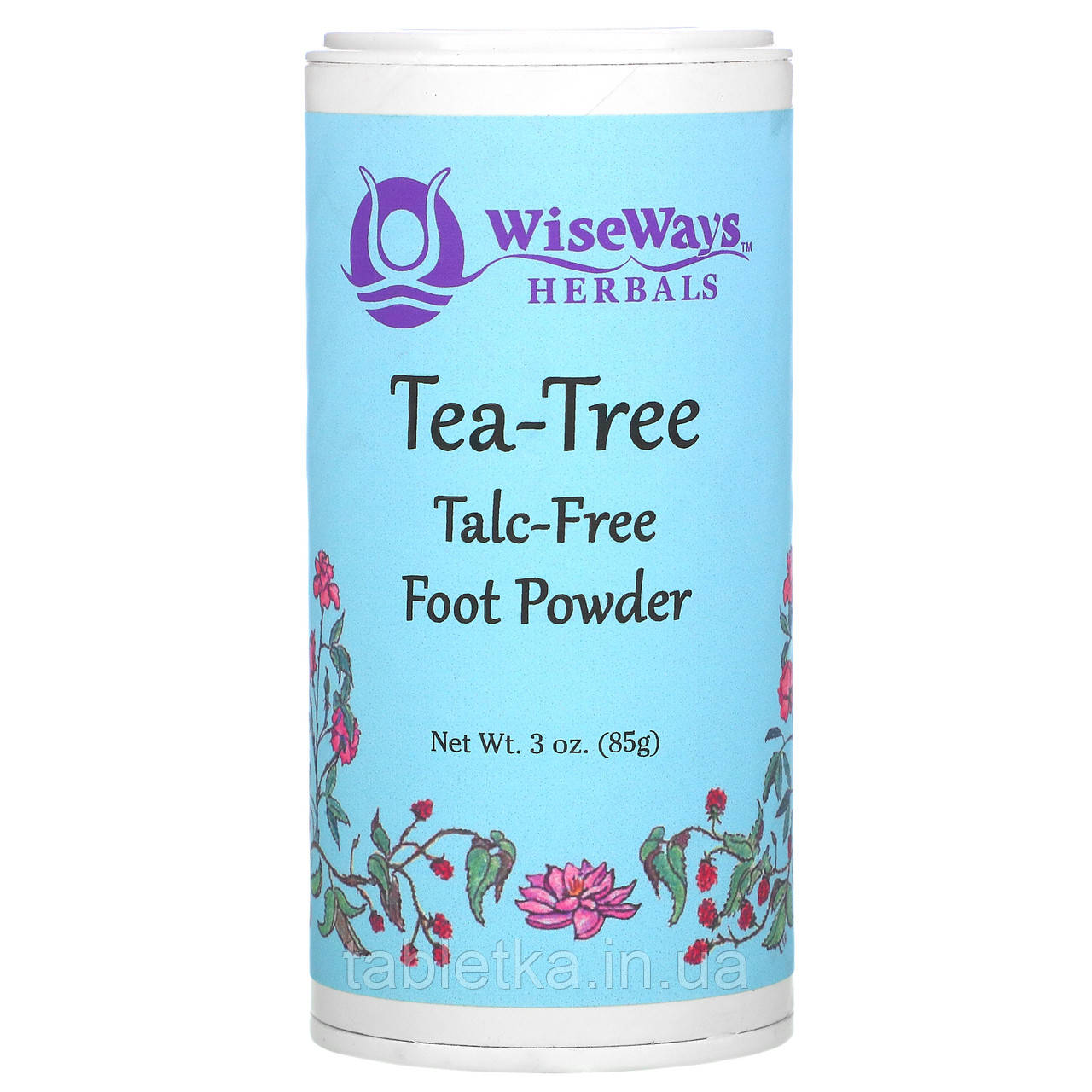 

WiseWays Herbals, Tea-Tree Foot Powder, 3 oz (85 g)