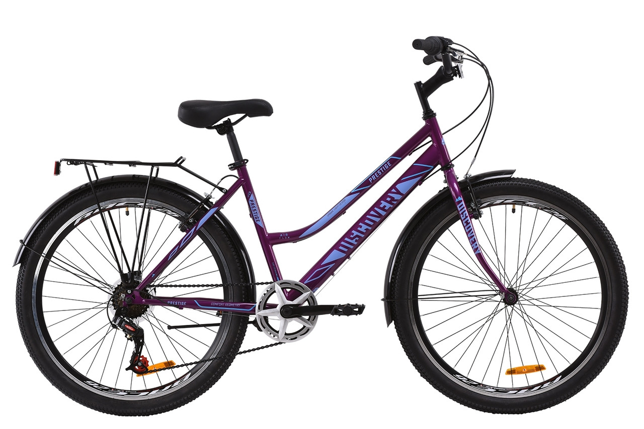 

Велосипед 26" Discovery PRESTIGE WOMAN 2020 (фиолетовый)