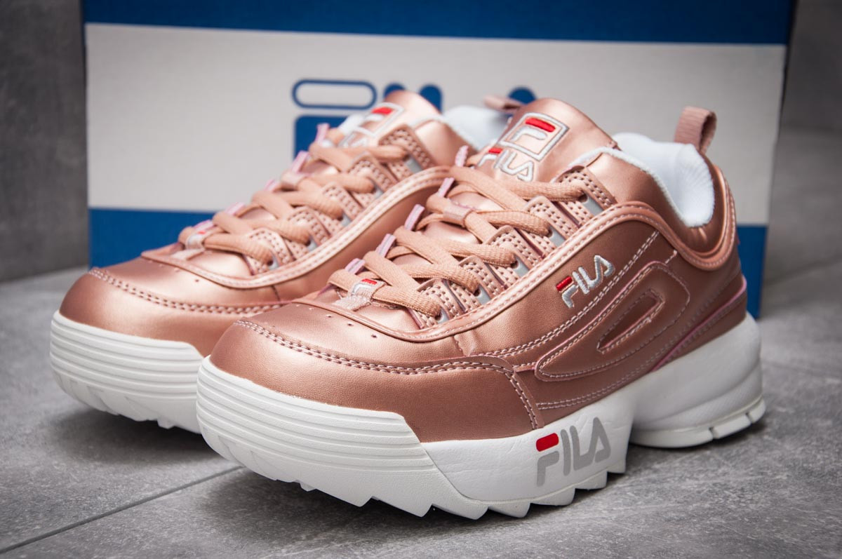 

Кроссовки женские 13555, Fila Disruptor 2, бронзовые, [ 40 41 ] р. 40-25,2см., Бронзовый