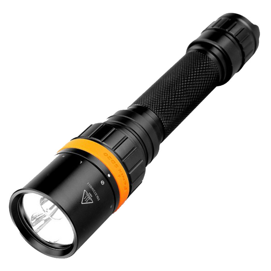 

Фонарь подводный Fenix SD20 (Cree XM-L2 U2 + Red LED, 1000 люмен, 3 режима, 2x18650), Черный