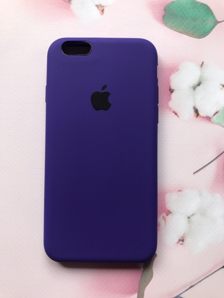 

Силиконовый чехол Silicone Case для iPhone 6 6s Фиолетовый (11321), Violet