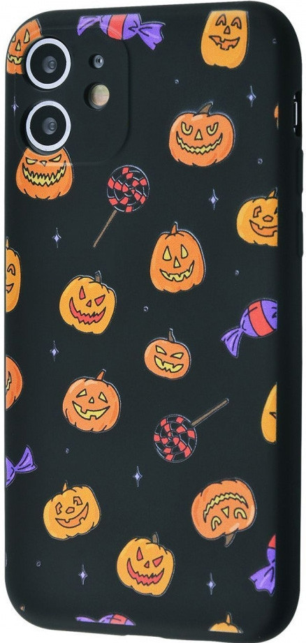 

TPU чехол WAVE Fancy для Apple iPhone 11 (6.1"), Smiling pumpkins / black