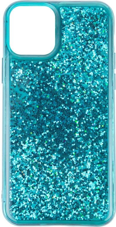 

TPU+PC чехол Sparkle (glitter) для Apple iPhone 12 mini (5.4"), Зеленый