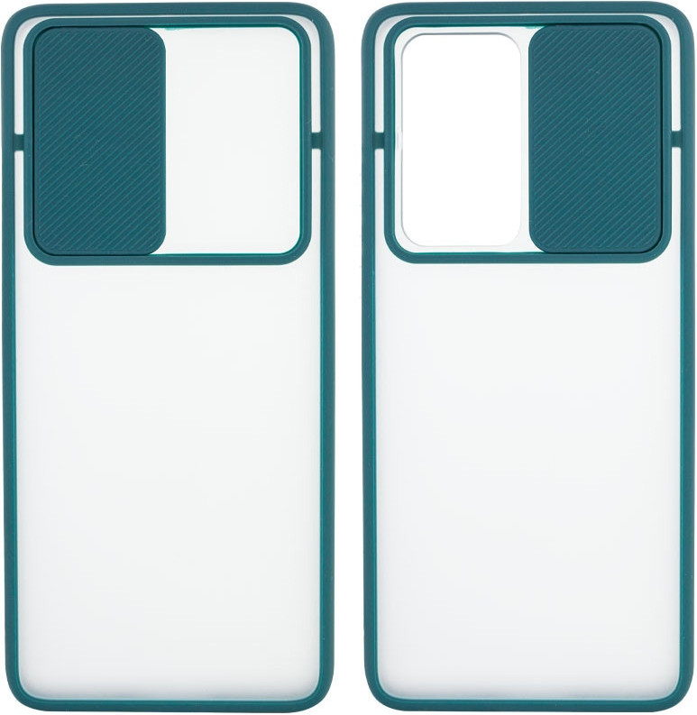 

Чехол Camshield mate TPU со шторкой для камеры для Oppo A52 / A72 / A92, Зеленый