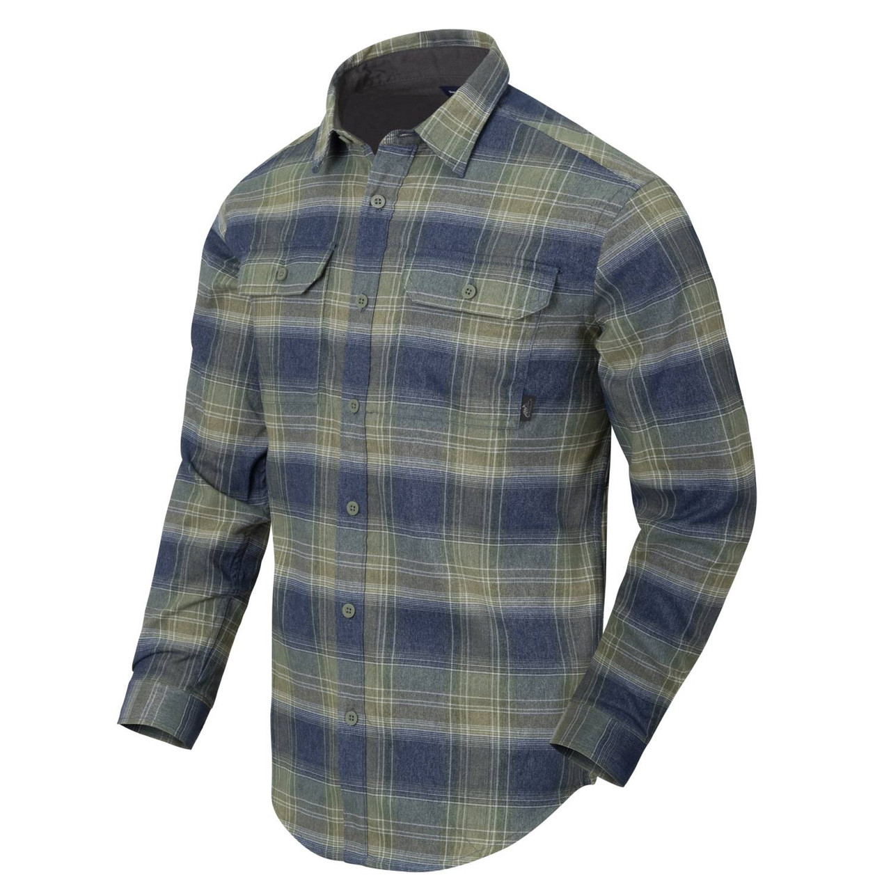 

Рубашка с длинным рукавом Helikon-Tex® GreyMan Shirt - Blast Blue Plaid, Синий